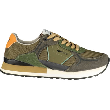 SEO. GAS Herren Sneaker – Sportschuh mit Schnürsenkeln, sportlich - Grün Linkreich
