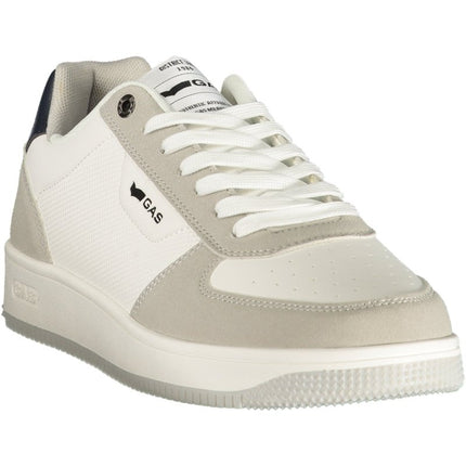 SEO. GAS Herren Sneaker – Sportschuh mit Schnürsenkeln, sportlich - Weiß Linkreich
