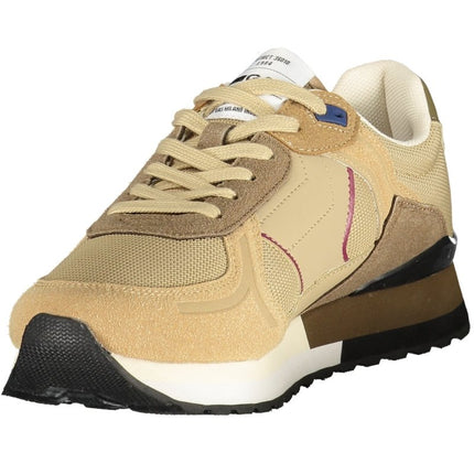 SEO. GAS Herren Sneaker – Sportschuh mit Schnürsenkeln, sportlich - Beige Linkreich