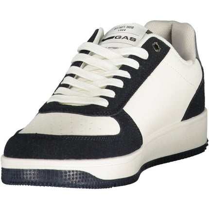 SEO. GAS Herren Sneaker – Sportschuh mit Schnürsenkeln, sportlich - Weiß Linkreich