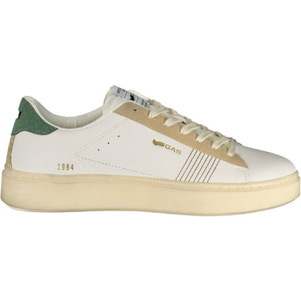 SEO. GAS Herren Sneaker – Sportschuh mit Schnürsenkeln, sportlich - Weiß Linkreich