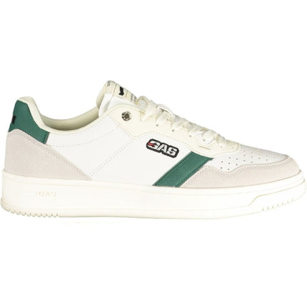 SEO. GAS Herren-Sportschuhe – Weiße Sneaker mit blauen Details für den Sommer - Weiß Linkreich
