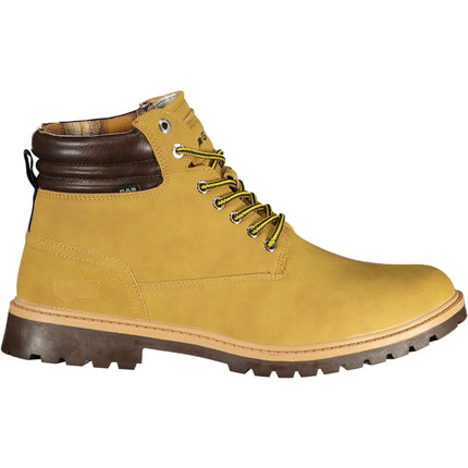 GAS Footwear Herrenstiefel Beige – Schnürstiefel für Herbst/Winter mit herausnehmbarem Fußbett