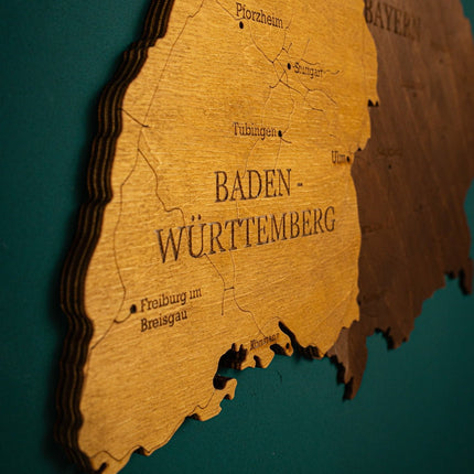 Germany 3D Wooden Map (3D Wooden Country Maps) kaufen bei Linkreich – Jetzt entdecken!