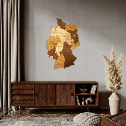 Germany 3D Wooden Map (3D Wooden Country Maps) kaufen bei Linkreich – Jetzt entdecken!
