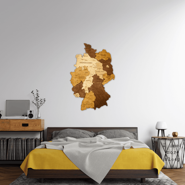 Germany 3D Wooden Map (3D Wooden Country Maps) kaufen bei Linkreich – Jetzt entdecken!