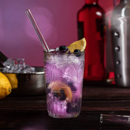 Geschenk für Firmenfeier Mitarbeitergeschenk individuelle Glasstrohhalme mit 50 individuellen Namen Firmengeschenk (Glastrinkhalme) kaufen bei Linkreich – Jetzt entdecken!