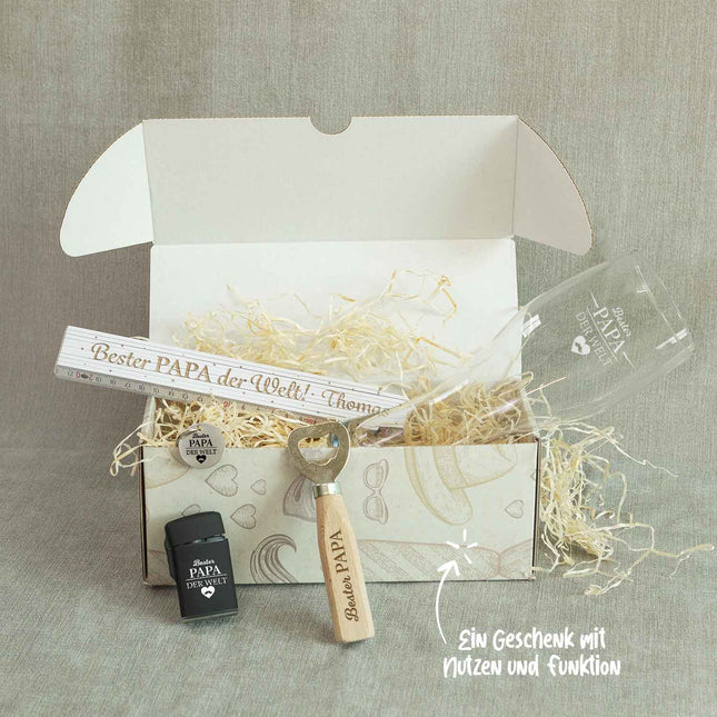 SEO. Geschenkset - "Bester Papa der Welt" - Linkreich