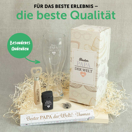 SEO. Geschenkset - "Bester Papa der Welt" - Linkreich