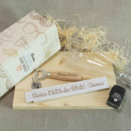 SEO. Geschenkset - "Bester Papa der Welt" - Linkreich