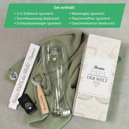 SEO. Geschenkset - "Bester Papa der Welt" - Linkreich