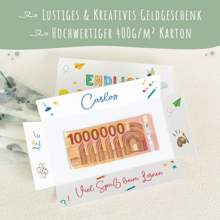 SEO. Geschenkverpackung - Meine erste Million - Ostern Linkreich