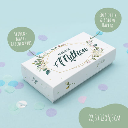 SEO. Geschenkverpackung - Meine erste Million - Ostern Linkreich