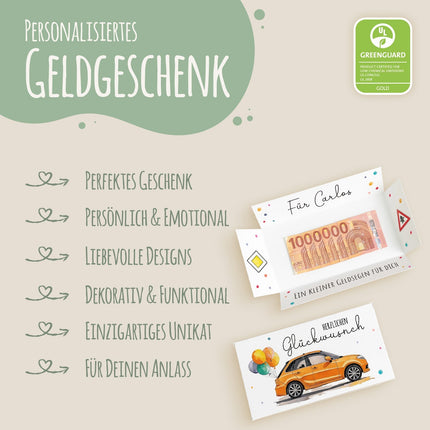 SEO. Geschenkverpackung - Meine erste Million - Ostern Linkreich