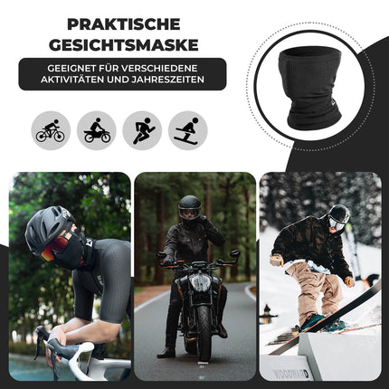 Gesichtsmaske Schlauchschal Atmungsaktiv Elastisch (Sturmhaube & Gesichtsmaske) kaufen bei Linkreich – Jetzt entdecken!