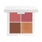 Gesichtspalette mit Bronzer, Highlighter und 2x Rouge – 4 seidig-weiche Nuancen - Linkreich