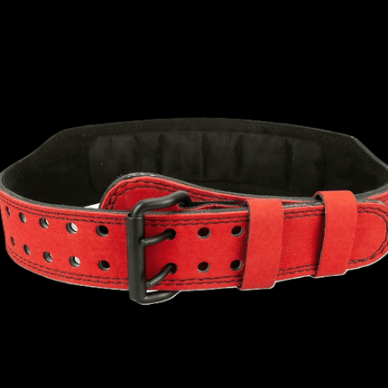 SEO. Gewichthebergürtel Amara Leder - Rot - C.P.Sports T4 - 5 - Extra Breit Linkreich