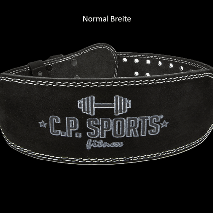SEO. Gewichthebergürtel Amara Leder - Schwarz - C.P.Sports - T4 - 8 - Normal Breit Linkreich