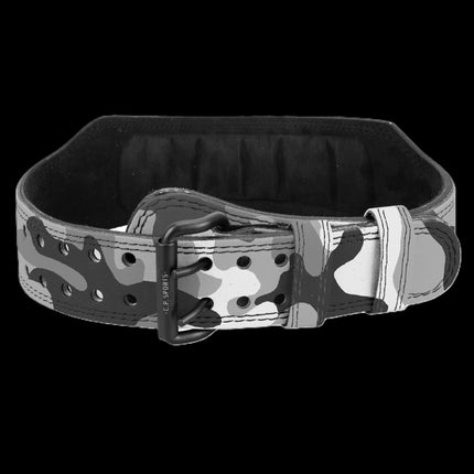SEO. Gewichthebergürtel / Power lifting Gürtel - Camouflage - C.P. Sports - T4 - 10 +12 - Extra Breit Linkreich