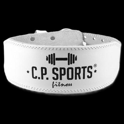 SEO. Gewichtshebegürtel - Echt Leder - C.P. SPORTS - T6 - Schwarz Linkreich