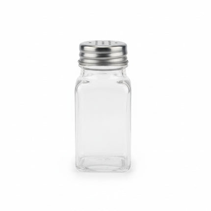 Gewürzstreuer Glas mit Edelstahldeckel, Akkaya für Küche und Tisch