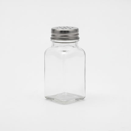 Gewürzstreuer Glas mit Edelstahldeckel, Akkaya für Küche und Tisch
