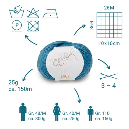 GGH Lacy |  022 - Türkis