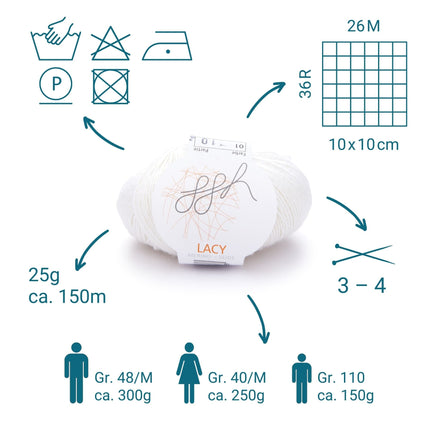 ggh Lacy |  001 - Wollweiß