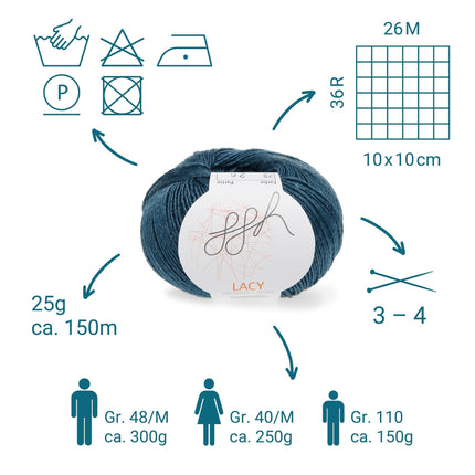 GGH Lacy |  025 - Petrol