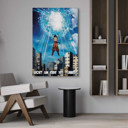 Ghetto Genkidama x SHADOW030 - Dragon Ball - Anime Leinwandbild (Canvas) kaufen bei Linkreich – Jetzt entdecken!