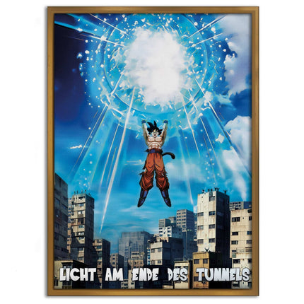Ghetto Genkidama x SHADOW030 - Dragon Ball - Anime Leinwandbild (Canvas) kaufen bei Linkreich – Jetzt entdecken!