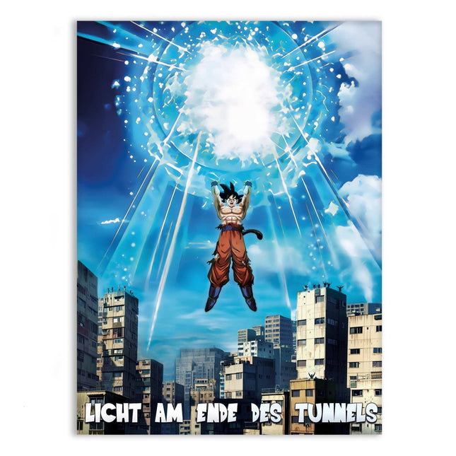 Ghetto Genkidama x SHADOW030 - Dragon Ball - Anime Leinwandbild (Canvas) kaufen bei Linkreich – Jetzt entdecken!