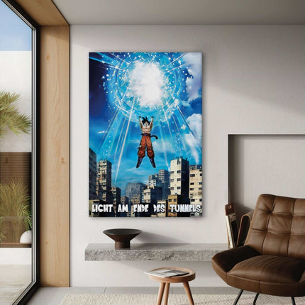 Ghetto Genkidama x SHADOW030 - Dragon Ball - Anime Leinwandbild (Canvas) kaufen bei Linkreich – Jetzt entdecken!
