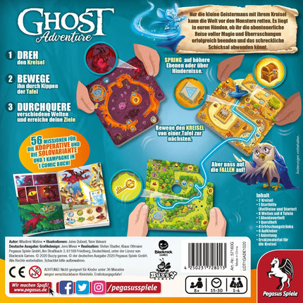 SEO. Ghost Adventure - Pegasus Familienspiel - Linkreich