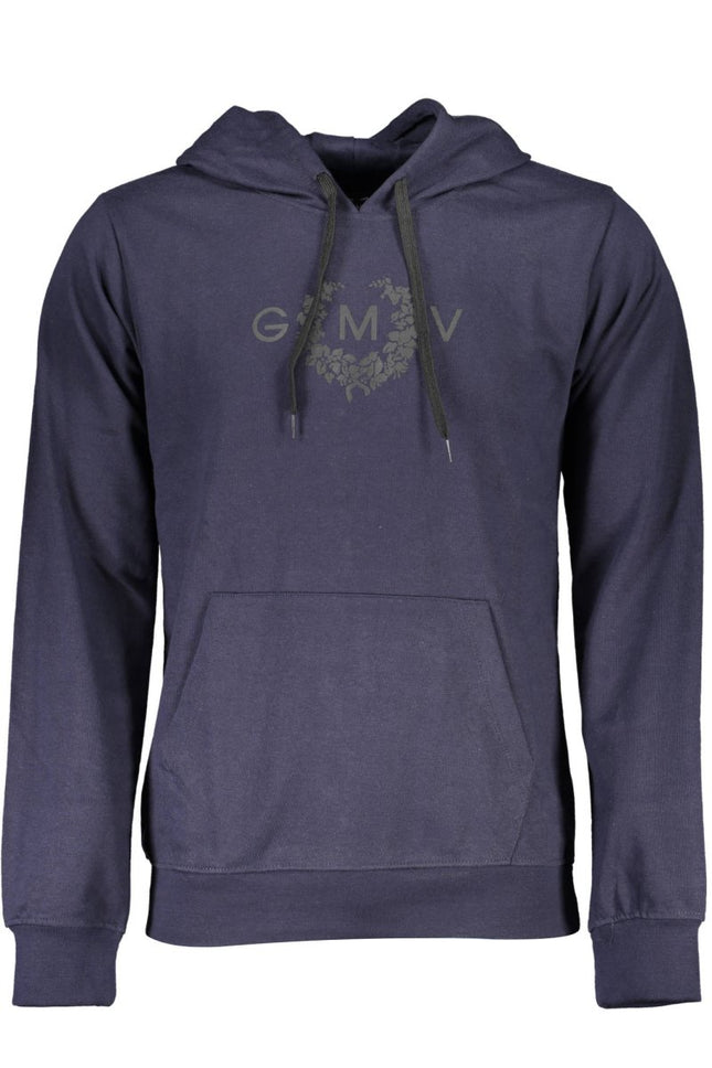 SEO. Gian Marco Venturi Sweatshirt Herren Blau – Kapuzenpullover für Frühjahr/Sommer - Blau Linkreich
