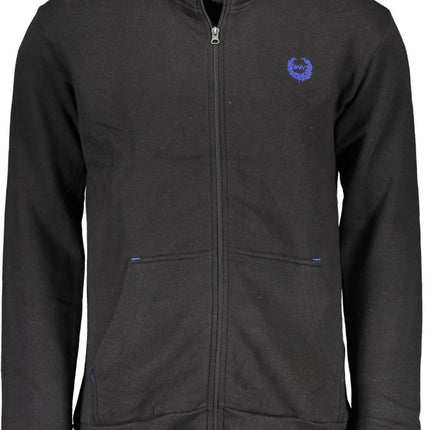 SEO. GIAN MARCO VENTURI Sweatshirt Herren Blau Mit Reißverschluss – Warmes Langarm - Sweatshirt - Schwarz Linkreich