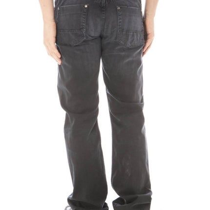 SEO. GIANFRANCO FERRÈ Herrenhose schwarz – 5-Taschen-Hose mit schmalem Bein | soulluna.de - Schwarz Linkreich