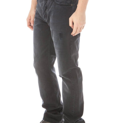 SEO. GIANFRANCO FERRÈ Herrenhose schwarz – 5-Taschen-Hose mit schmalem Bein | soulluna.de - Schwarz Linkreich