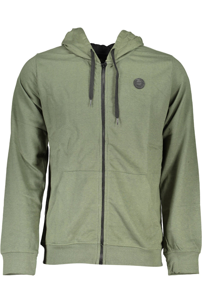 GIAN MARCO VENTURI Sweatshirt Herren mit Reißverschluss – Grün für Frühjahr/Sommer
