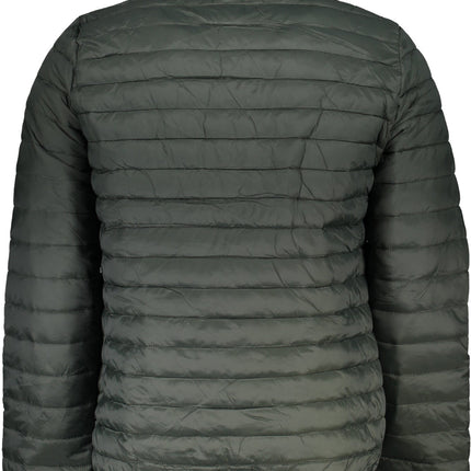 GIAN MARCO VENTURI Grüne Herrenjacke – Funktionaler Langarmschnitt für Herbst/Winter