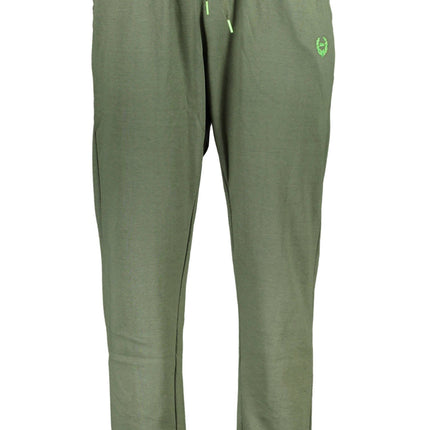 GIAN MARCO VENTURI Green Man Jogginghose Herren – Elastischer Bund mit Schnürsenkeln