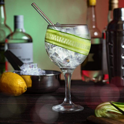 SEO. Gin Cocktail Glasstrohhalme Party Set mit 20 Gin Sprüchen & Zitaten - 20 Glastrinkhalme - 20 cm Linkreich