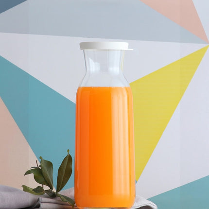 Glaskaraffe mit Deckel 700 ml, transparent, LAV Fonte Serie für Getränke