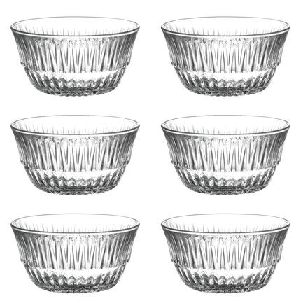 Glasschalen Set Alinda 6er Set 300ml Lav