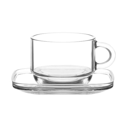 Glastassen mit Henkel Cozy 12er Set 225ml Lav