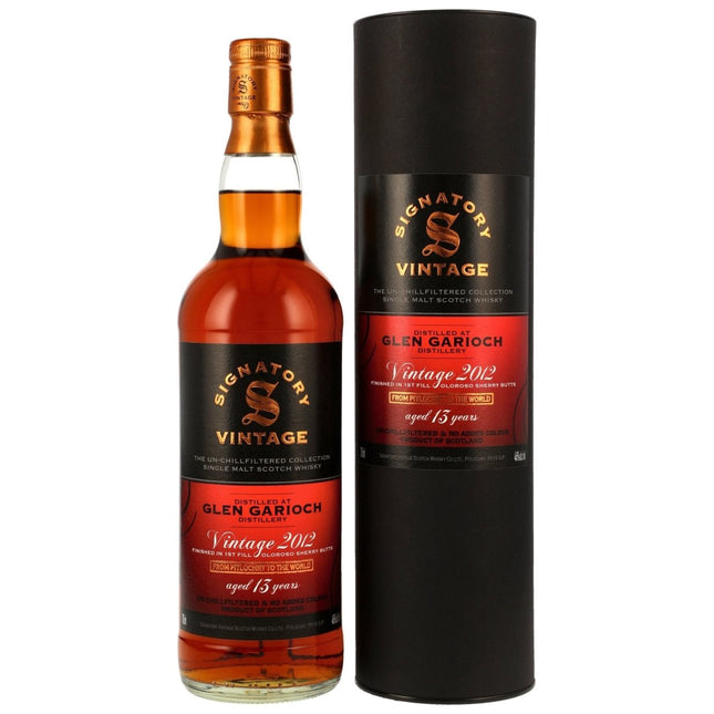 SEO. Glen Garioch 13 2012/2026 - Signatory Vintage - 1st Fill Oloroso Sherry Butts Finish 1,2 + 9 - Linkreich