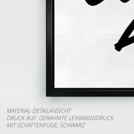 SEO. „Glück Auf“ – Retro Poster mit Geschichte & Herz - Poster (230 g/m²) Linkreich