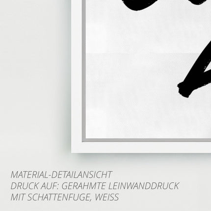 SEO. „Glück Auf“ – Retro Poster mit Geschichte & Herz - Poster (230 g/m²) Linkreich