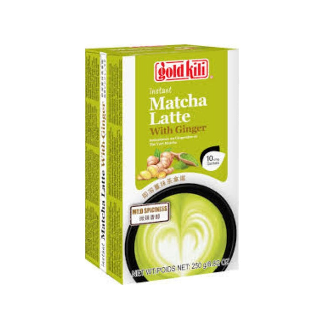SEO. Gold Kili Instant Matcha Ingwer Latte 10 x 25g - Linkreich