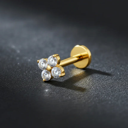 Titan Labret 4er Kristallblume